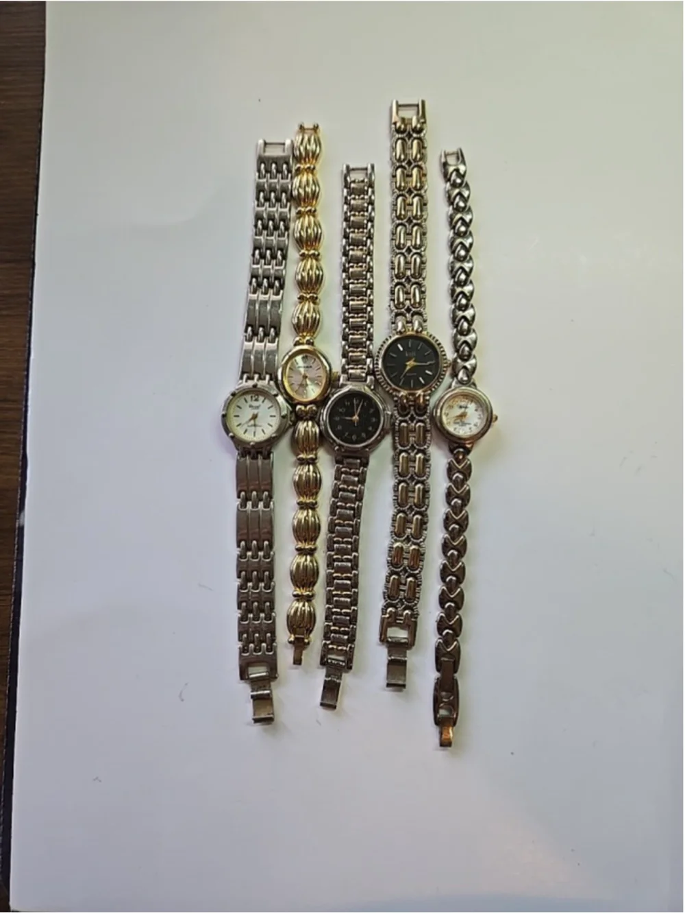 Five Vintage Women's Watches All Different Kinds For Parts Or Repair